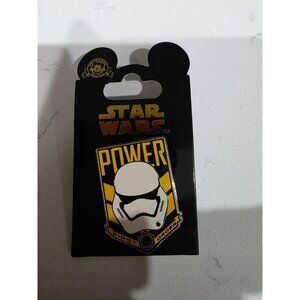 Disney Pin Star Wars The Force Awakens Storm Trooper Power First Order